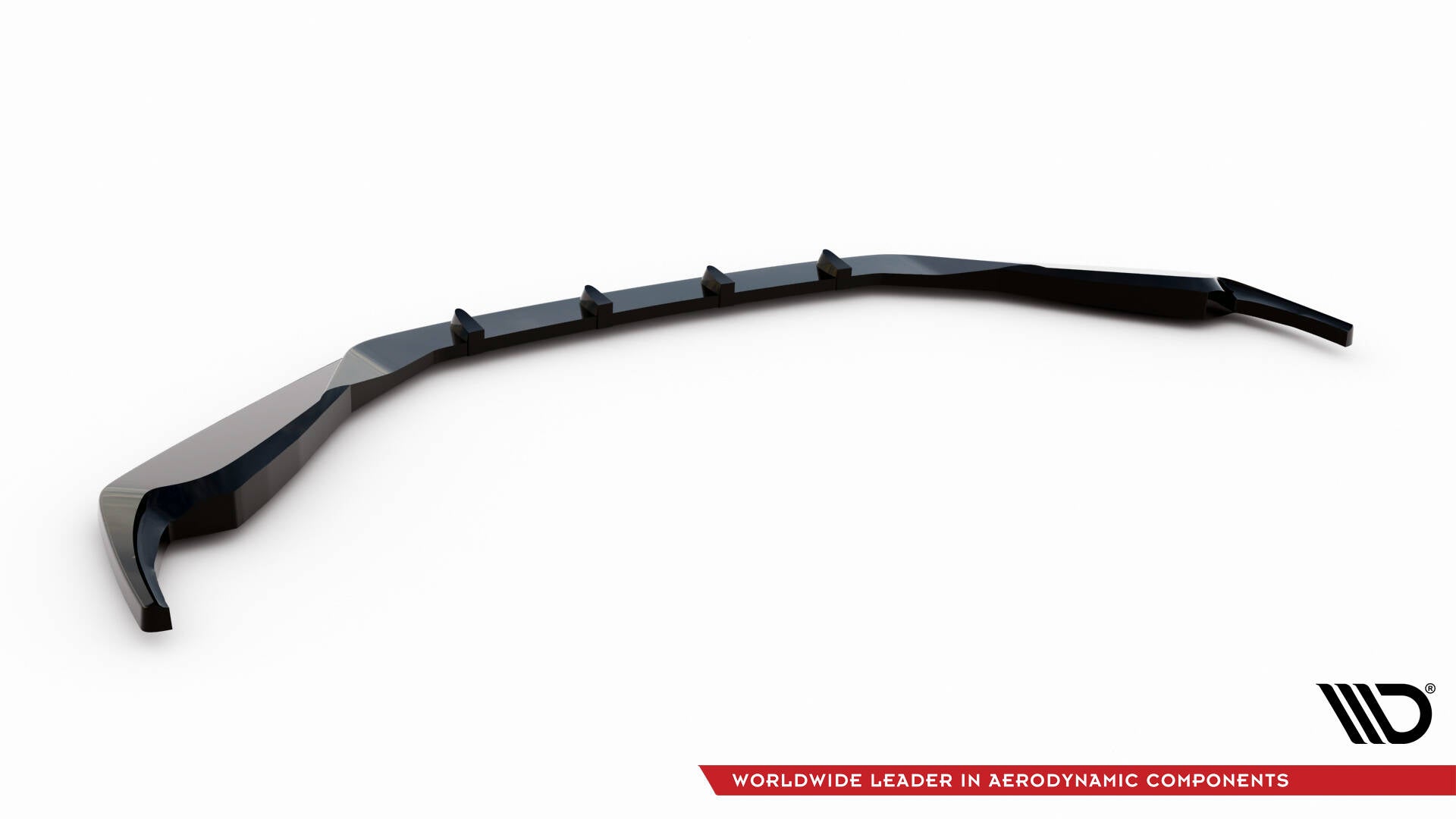 Maxton Design Street+ Spoilerlippe Front Ansatz passend für V.1 Lexus GS Mk4 (L10) schwarz Hochglanz
