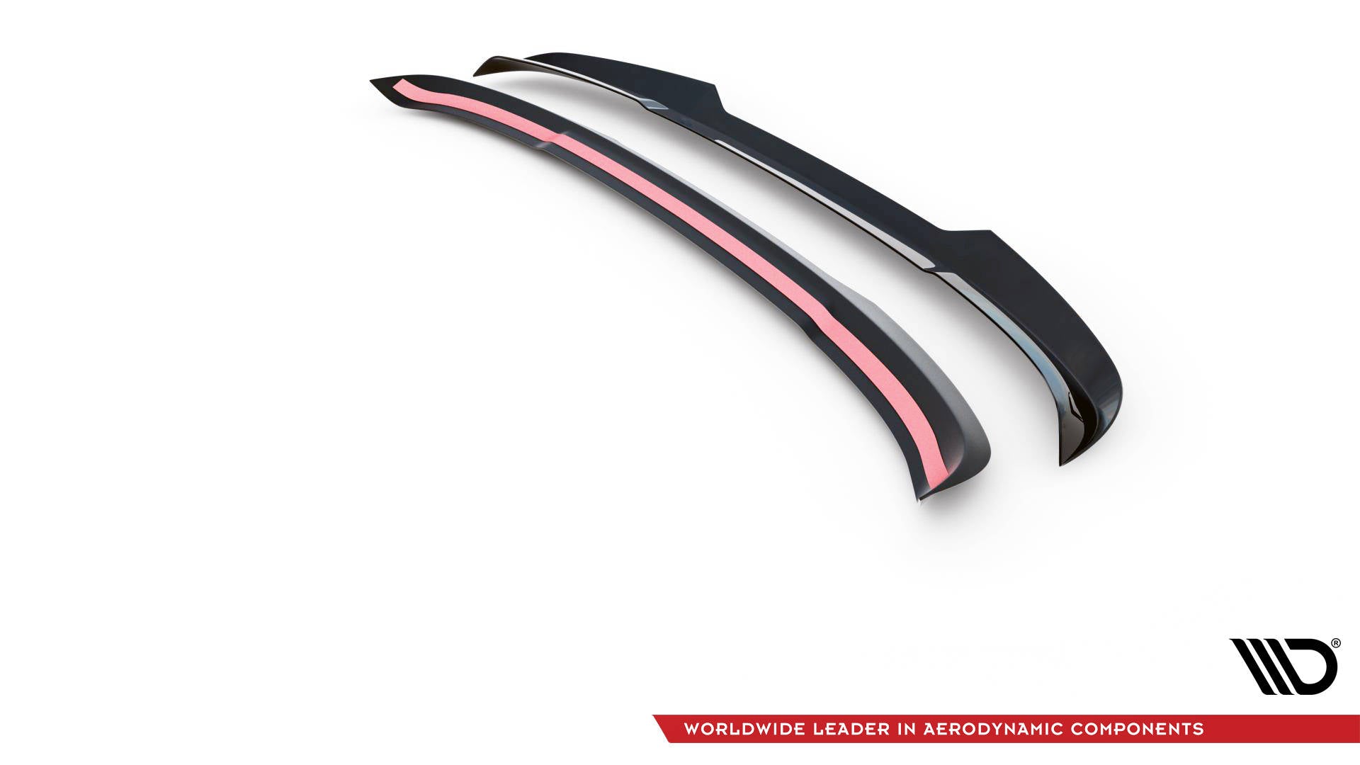 Maxton Design Spoiler CAP passend für Ford Edge Mk2 schwarz Hochglanz