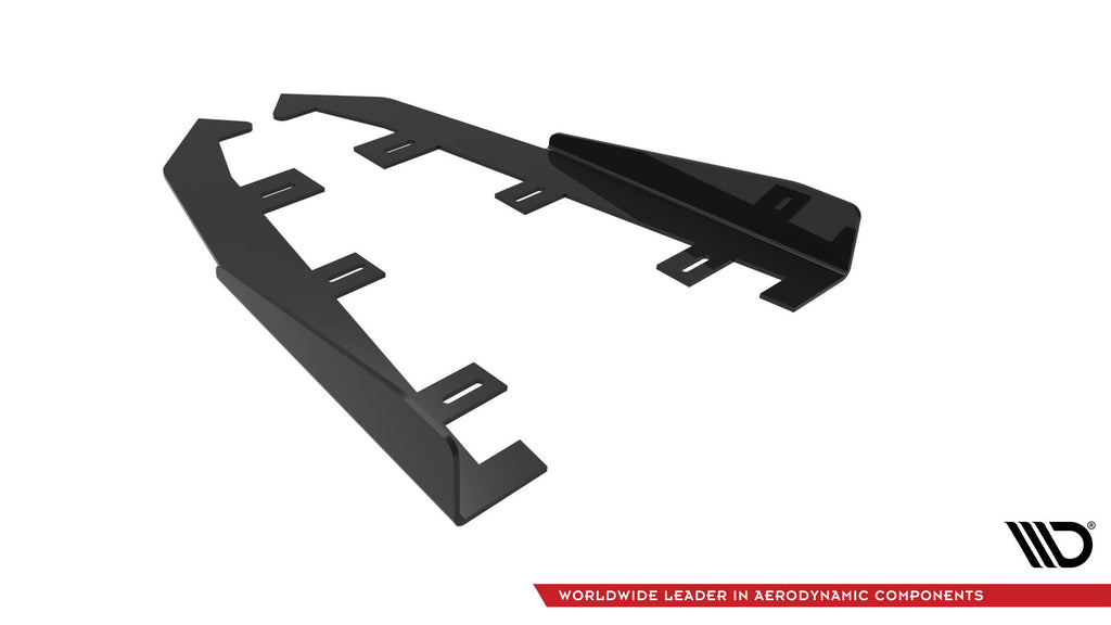 Maxton Design Hintere Seiten Flaps passend für VW Jetta GLI Mk7 schwarz Hochglanz
