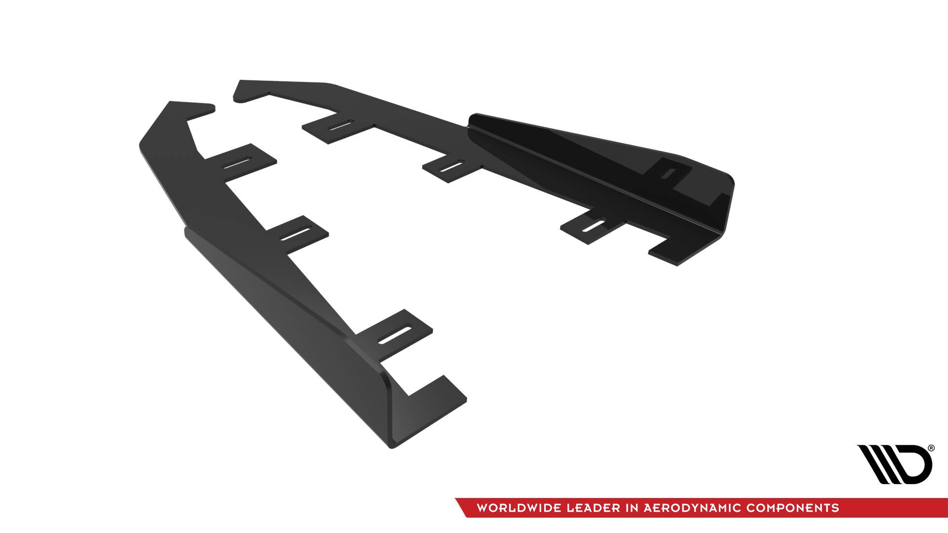 Maxton Design Hintere Seiten Flaps passend für VW Jetta GLI Mk7 schwarz Hochglanz