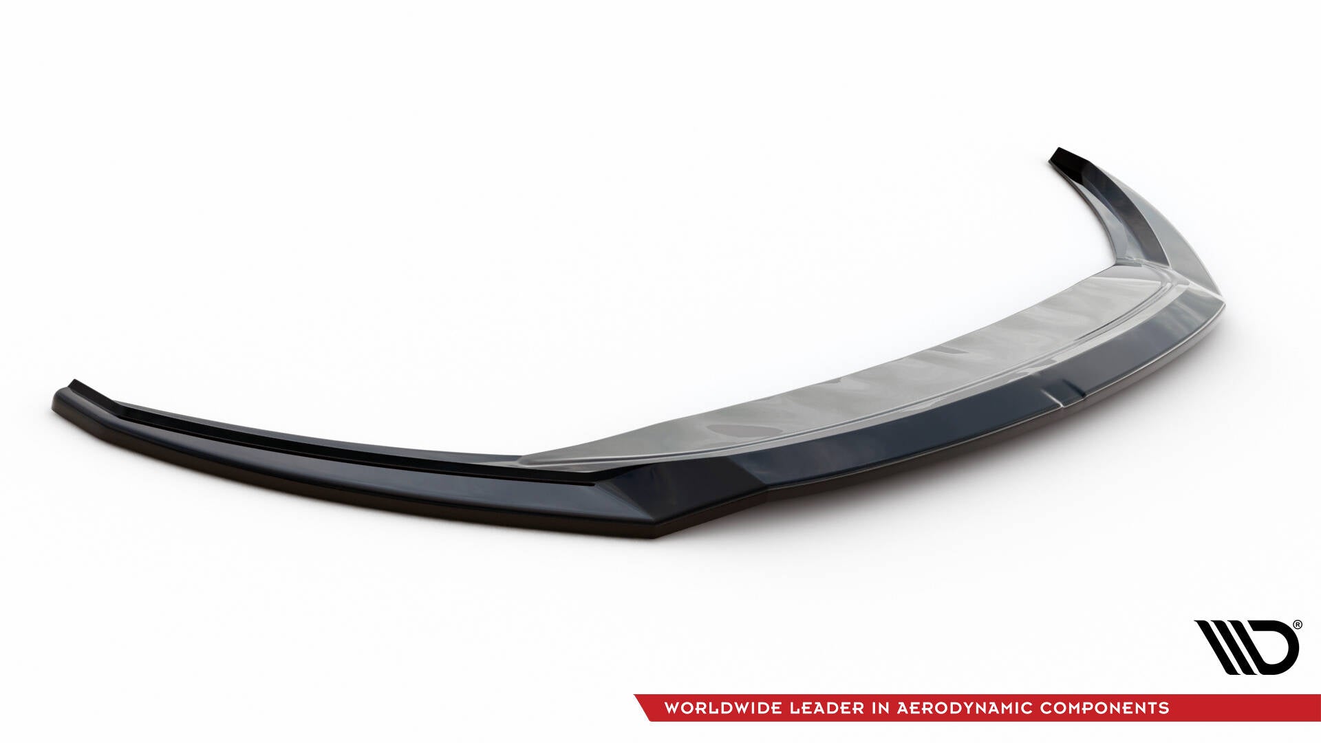 Maxton Design Street+ Spoilerlippe Front Ansatz V.2 passend für Skoda Superb Liftback / Combi Mk3 schwarz Hochglanz