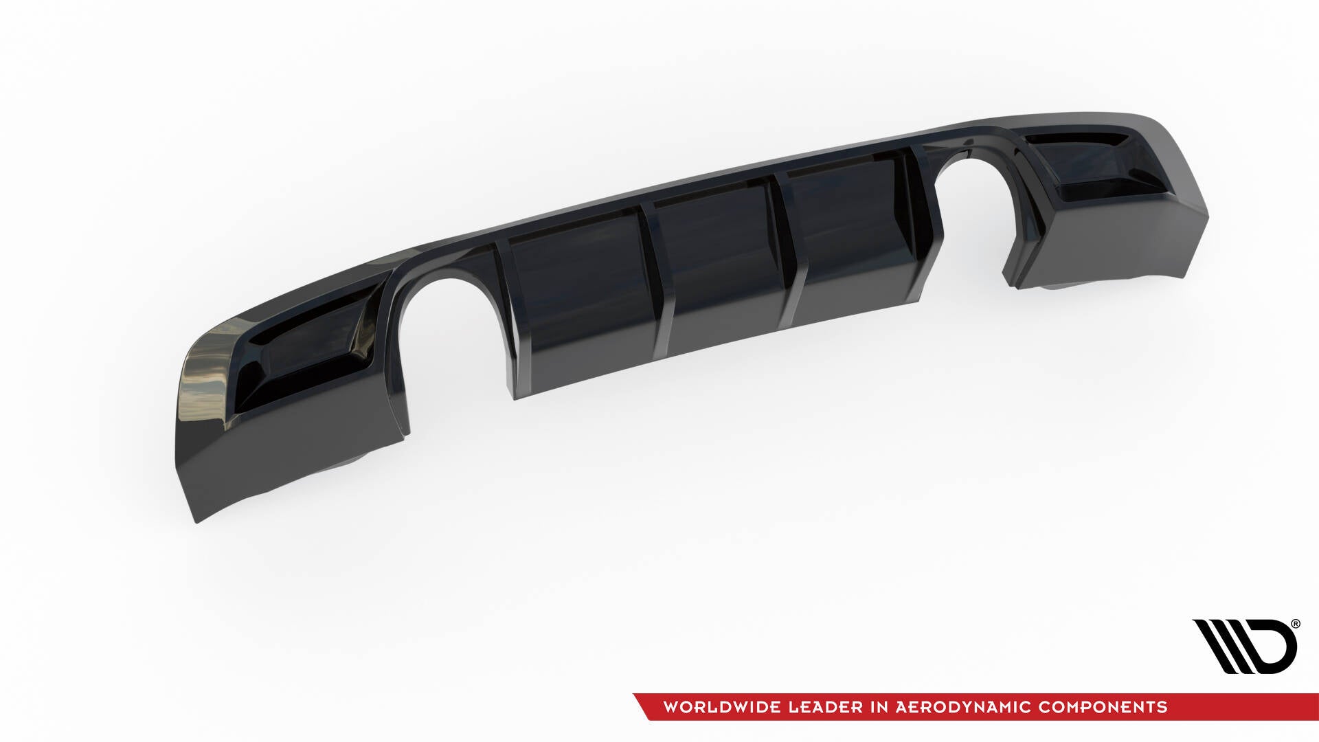Maxton Design Diffusor Heck Ansatz passend für Audi TT S-Line 8S schwarz Hochglanz