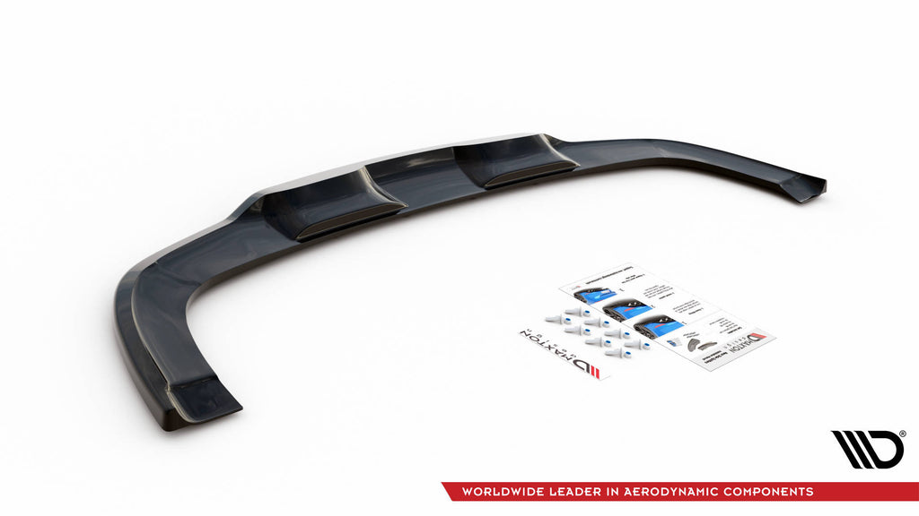 Maxton Design Street+ Mittlerer Diffusor RACE passend für Kia XCeed Mk1 schwarz Hochglanz