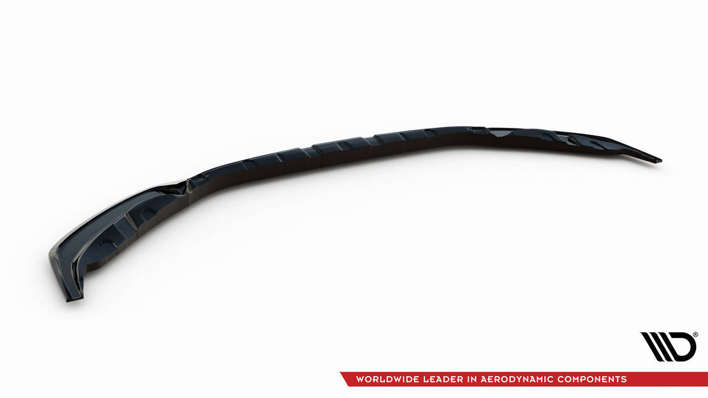 Maxton Design Street+ Spoilerlippe Front Ansatz passend für BMW M2 M-Performance G87 schwarz Hochglanz
