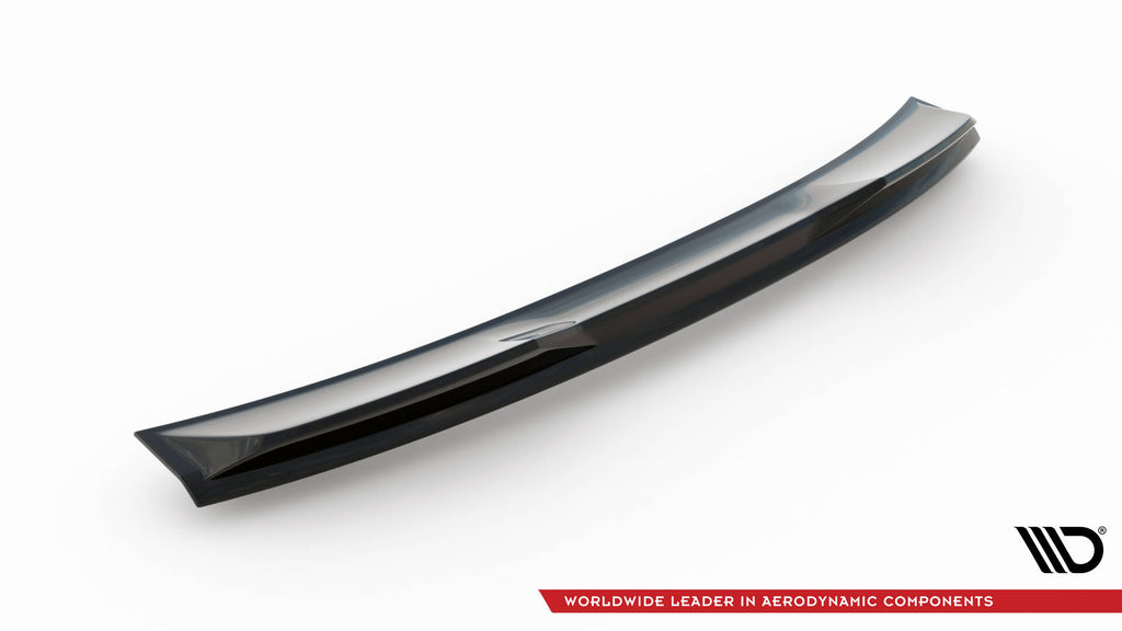 Maxton Design Spoiler CAP 3D passend für Ford Mustang GT Mk7 schwarz Hochglanz