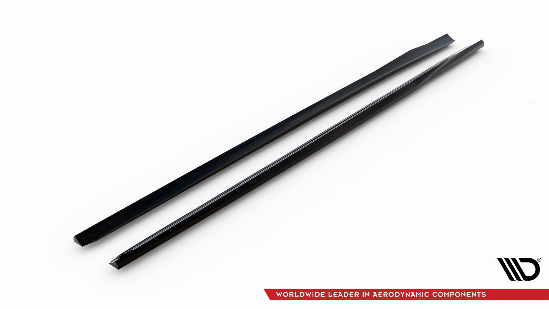 Maxton Design Street+ Seitenschweller Leisten passend für V.3 passend für Audi S3 / A3 S-Line Sportback 8V / 8V Facelift schwarz Hochglanz