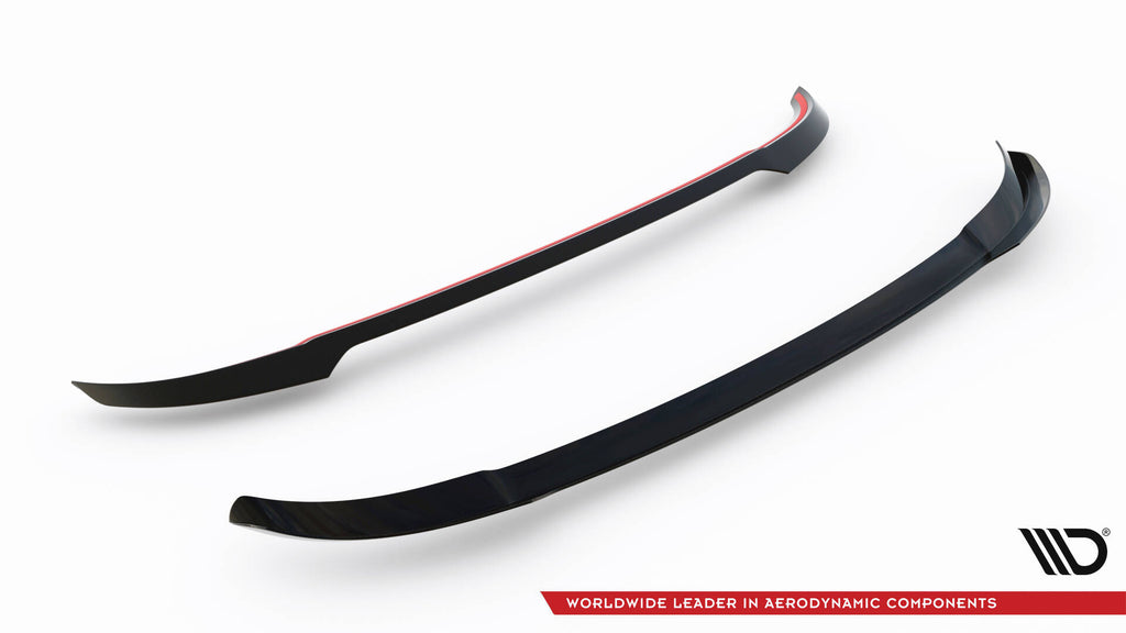 Maxton Design Spoiler CAP passend für Volvo EX30 Mk1 schwarz Hochglanz