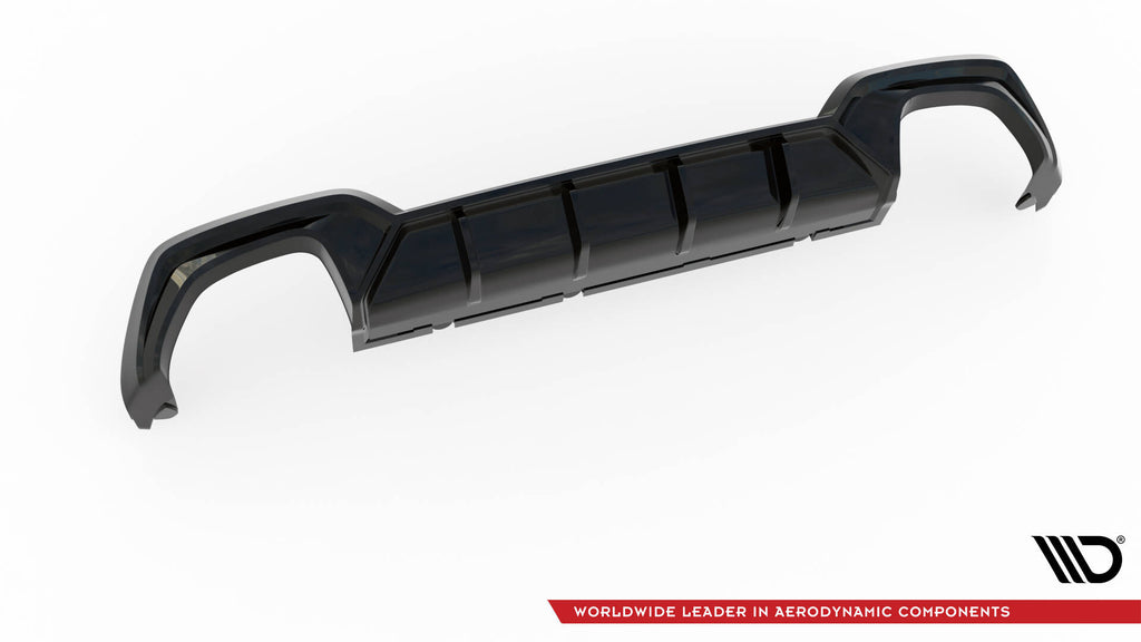 Maxton Design Diffusor Heck Ansatz passend für BMW M340i G20 / G21