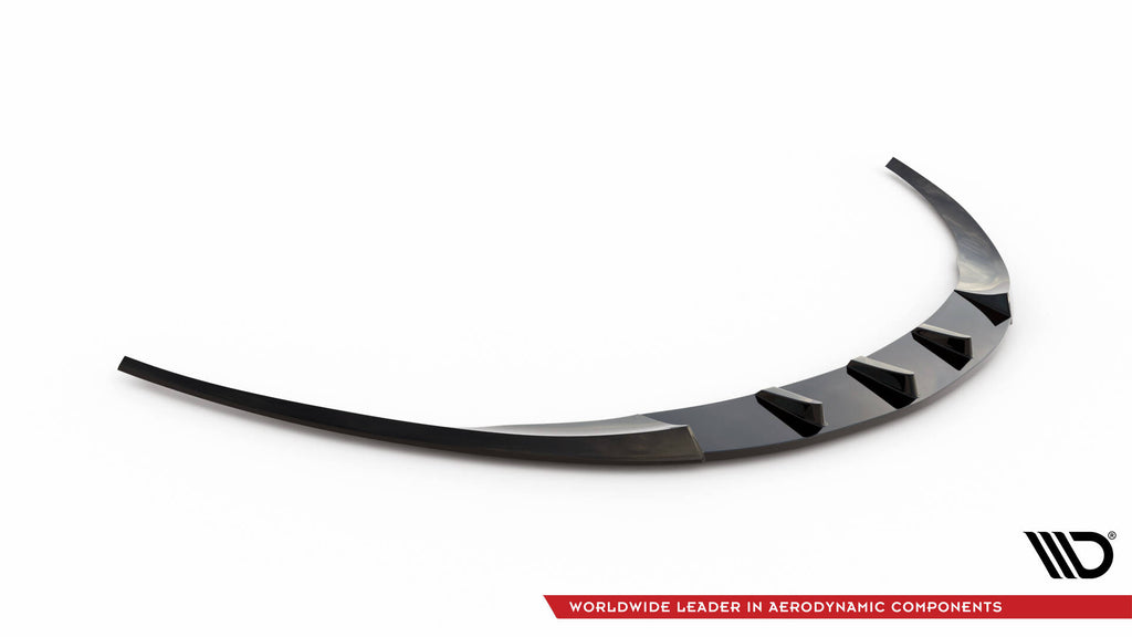 Maxton Design Street+ Spoilerlippe Front Ansatz passend für Opel Astra J OPC/VXR Nurburg schwarz Hochglanz