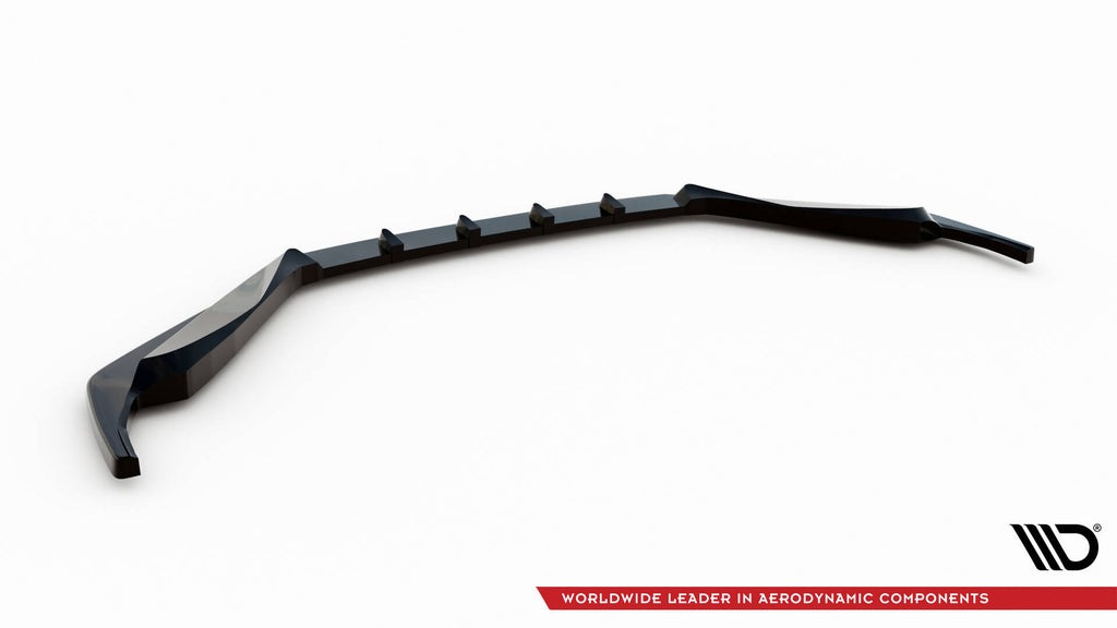 Maxton Design Street+ Spoilerlippe Front Ansatz passend für V.2 Lexus GS Mk4 (L10) schwarz Hochglanz
