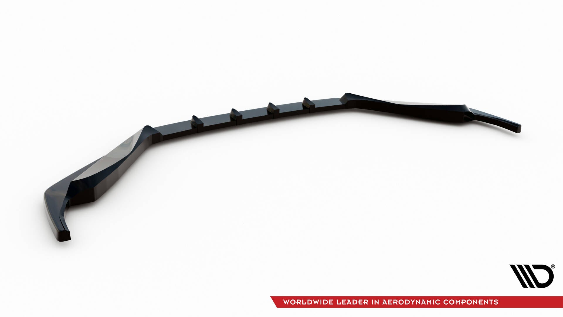 Maxton Design Street+ Spoilerlippe Front Ansatz passend für V.2 Lexus GS Mk4 (L10) schwarz Hochglanz