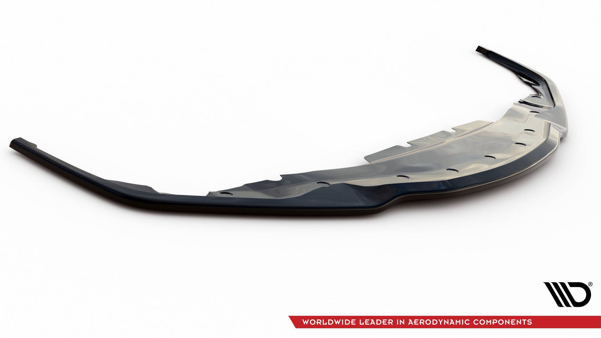 Maxton Design Street+ Spoilerlippe Front Ansatz V.2 passend für Toyota Supra Mk5 schwarz Hochglanz
