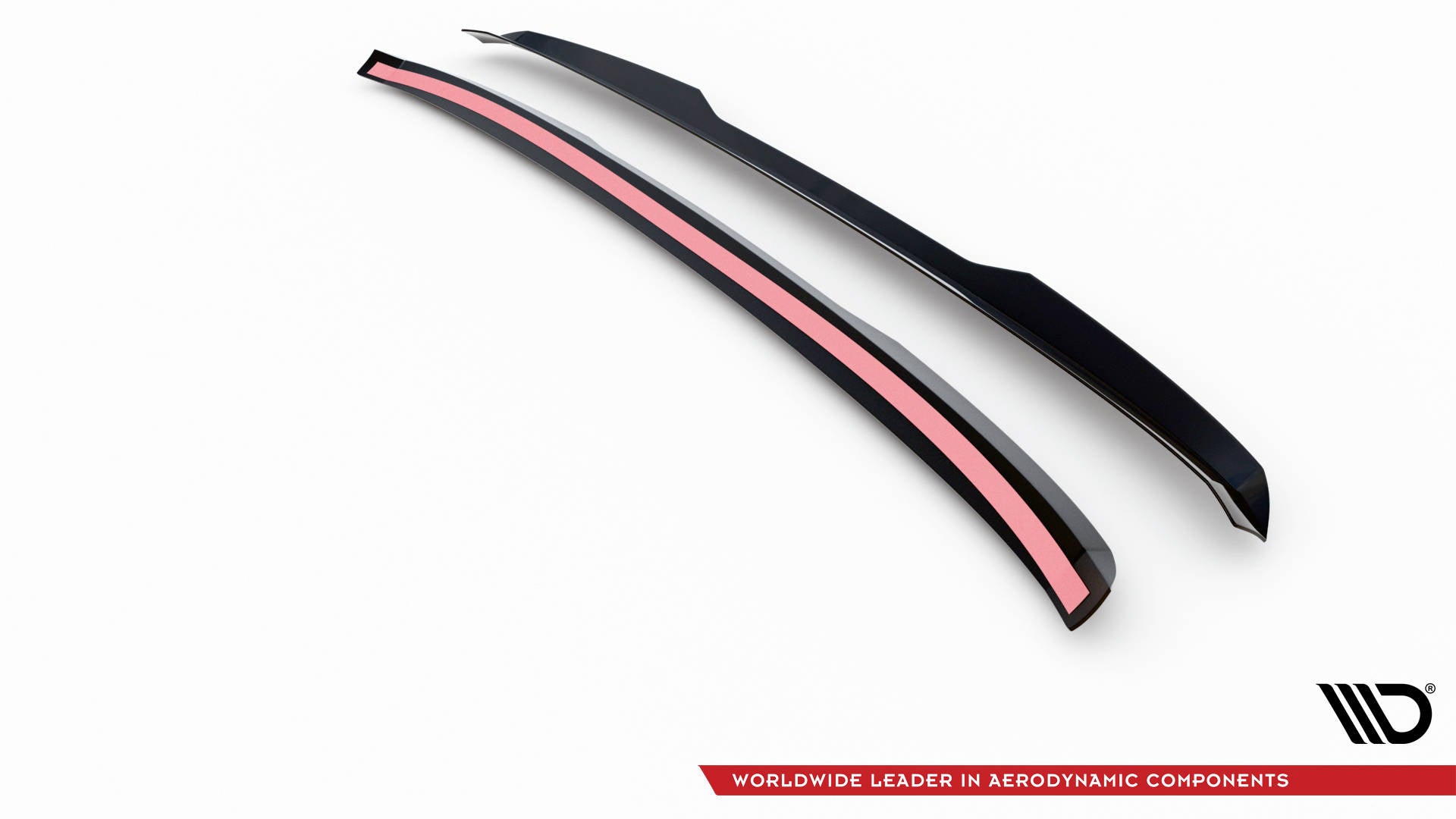 Maxton Design Spoiler CAP passend für Ford Tourneo Custom Mk1 Facelift schwarz Hochglanz