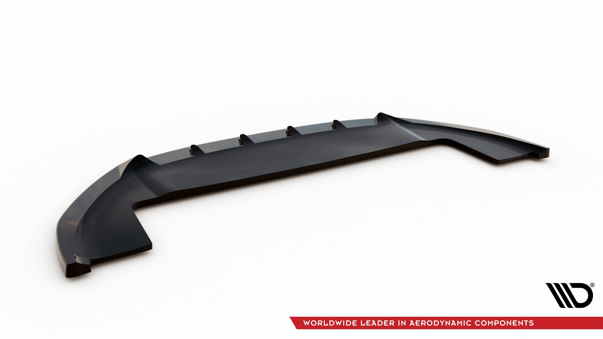 Maxton Design Street+ Spoilerlippe Front Ansatz passend für Fiat 500X Sport Mk1 Facelift schwarz Hochglanz