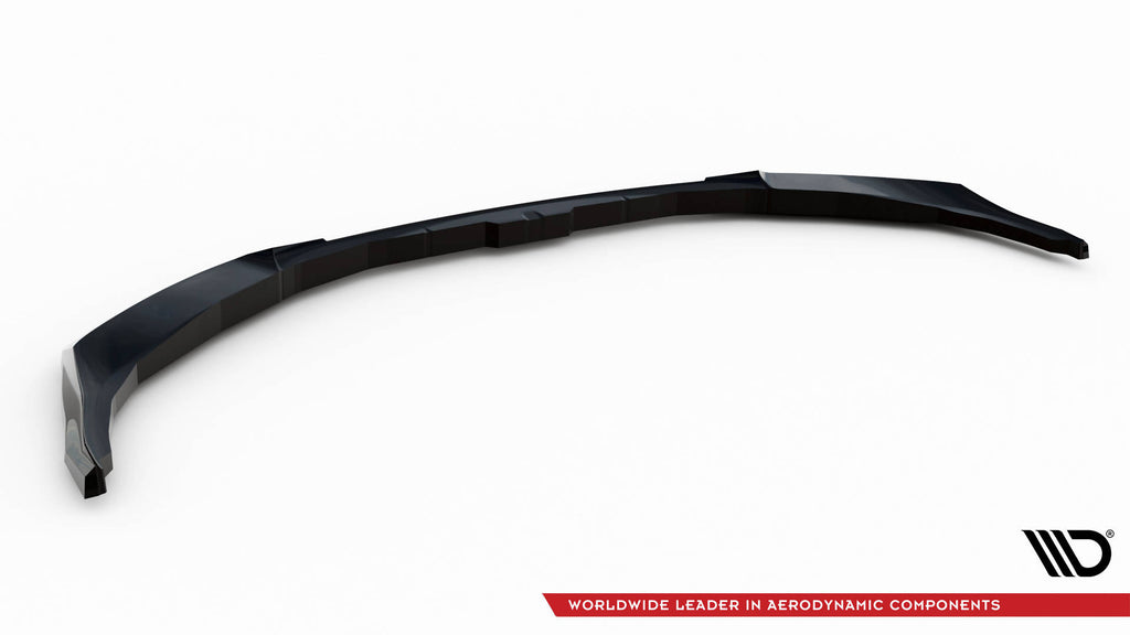 Maxton Design Street+ Spoilerlippe Front Ansatz V.2 passend für BMW M2 G87 schwarz Hochglanz