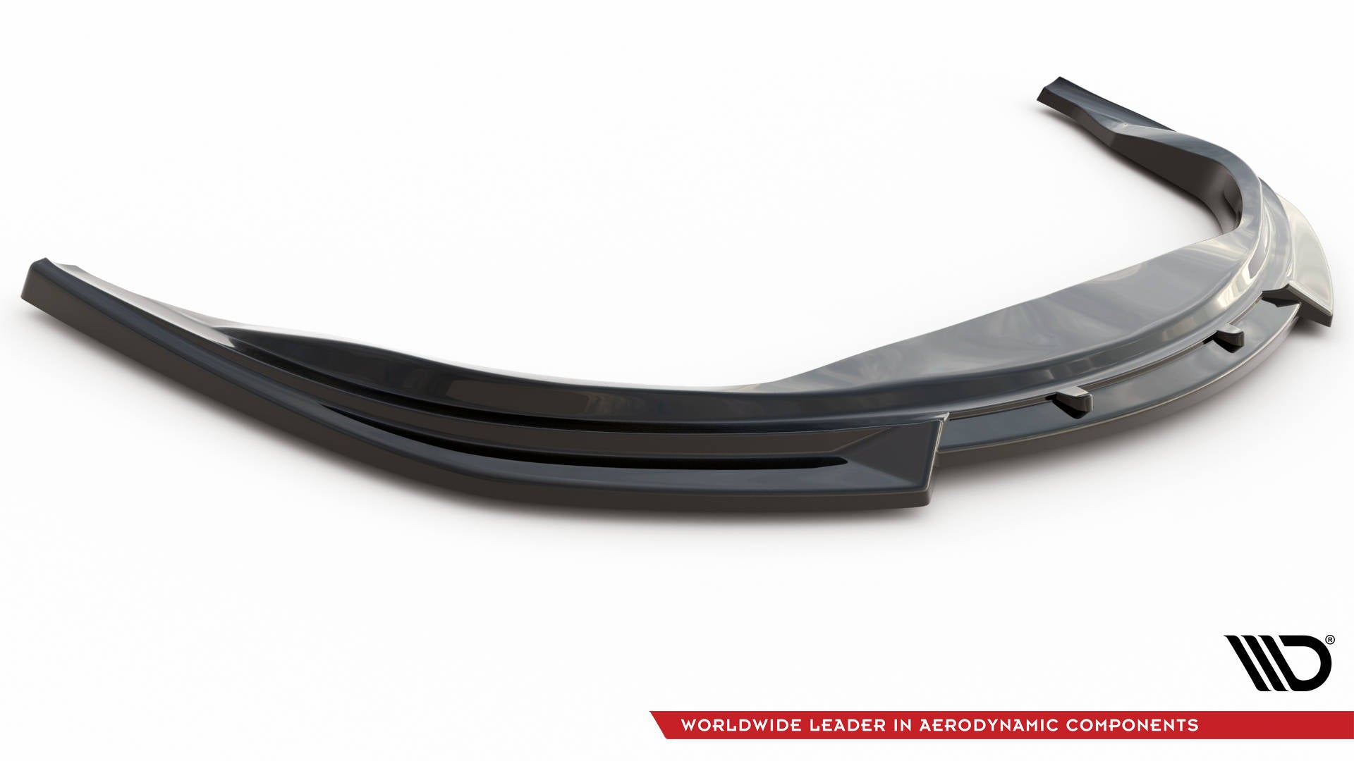 Maxton Design Street+ Spoilerlippe Front Ansatz V.2 passend für Porsche 911 Carrera GTS 997 Facelift schwarz Hochglanz