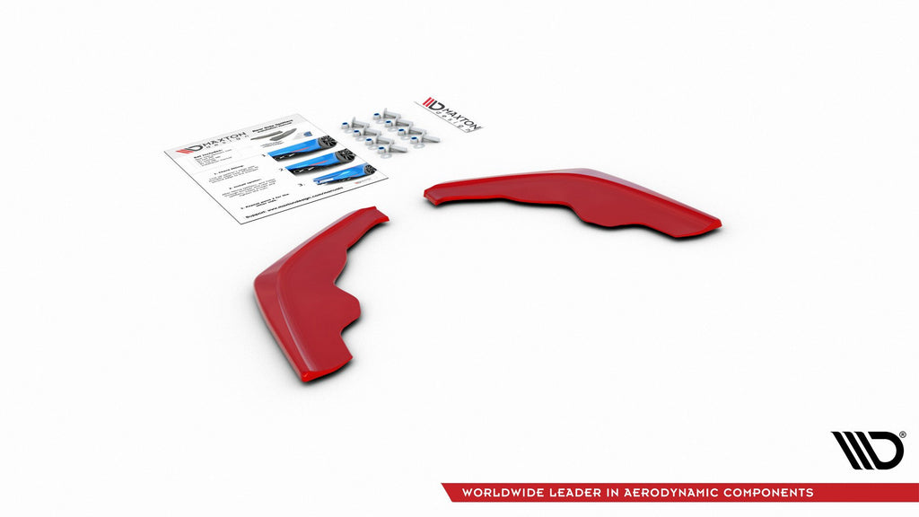 Maxton Design Heck Ansatz Flaps Diffusor V.2 passend für BMW 1er F40 M-Paket