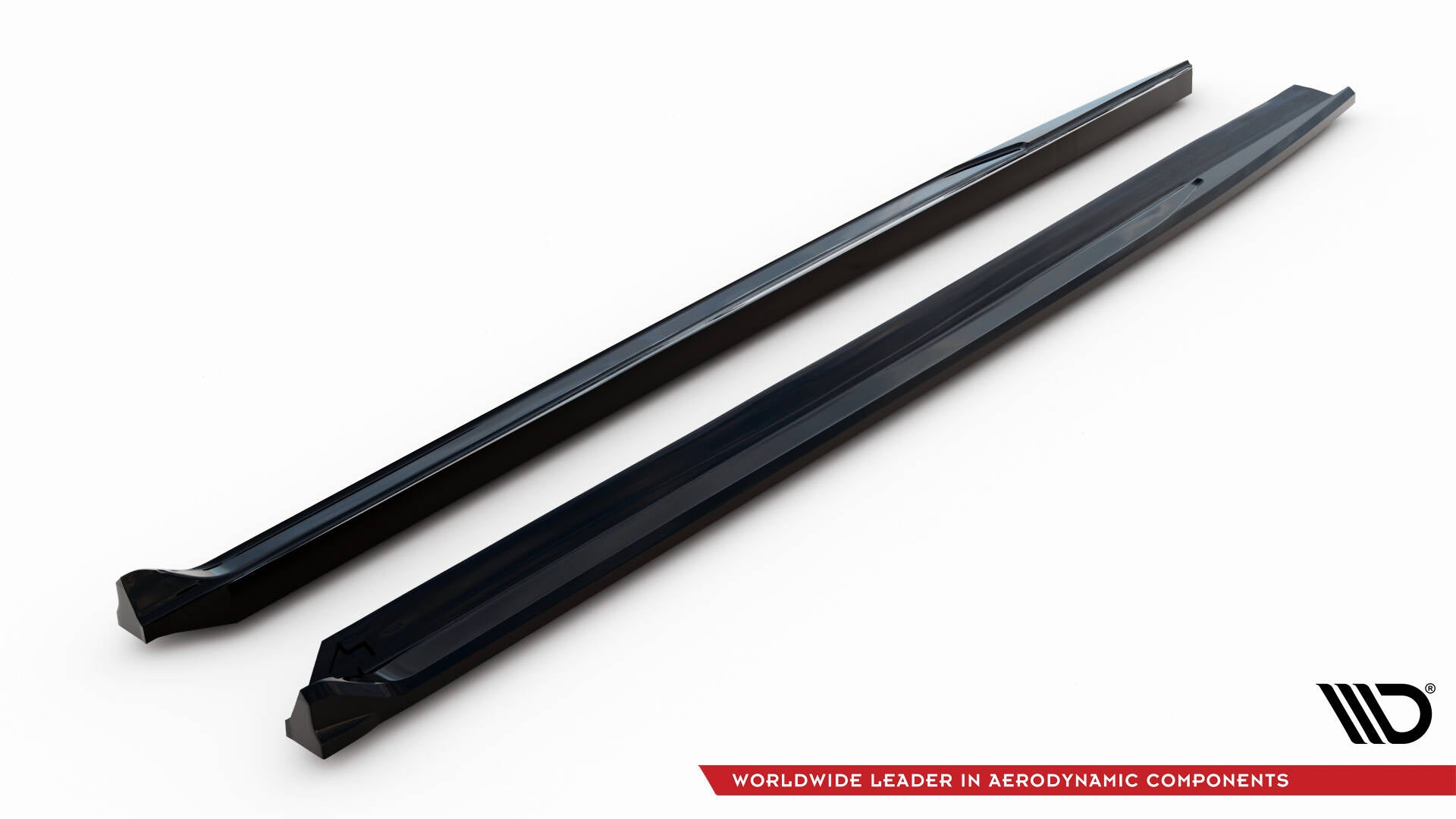 Maxton Design Street+ Seitenschweller Leisten passend für Peugeot 308 GT SW Mk3 schwarz Hochglanz