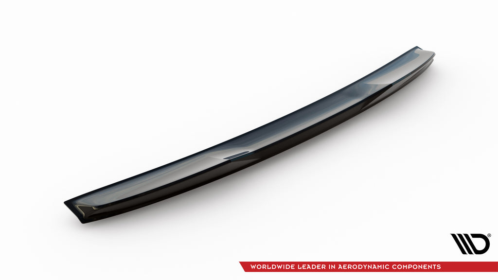 Maxton Design Spoiler CAP 3D passend für BMW M5 Limousine G90 schwarz Hochglanz