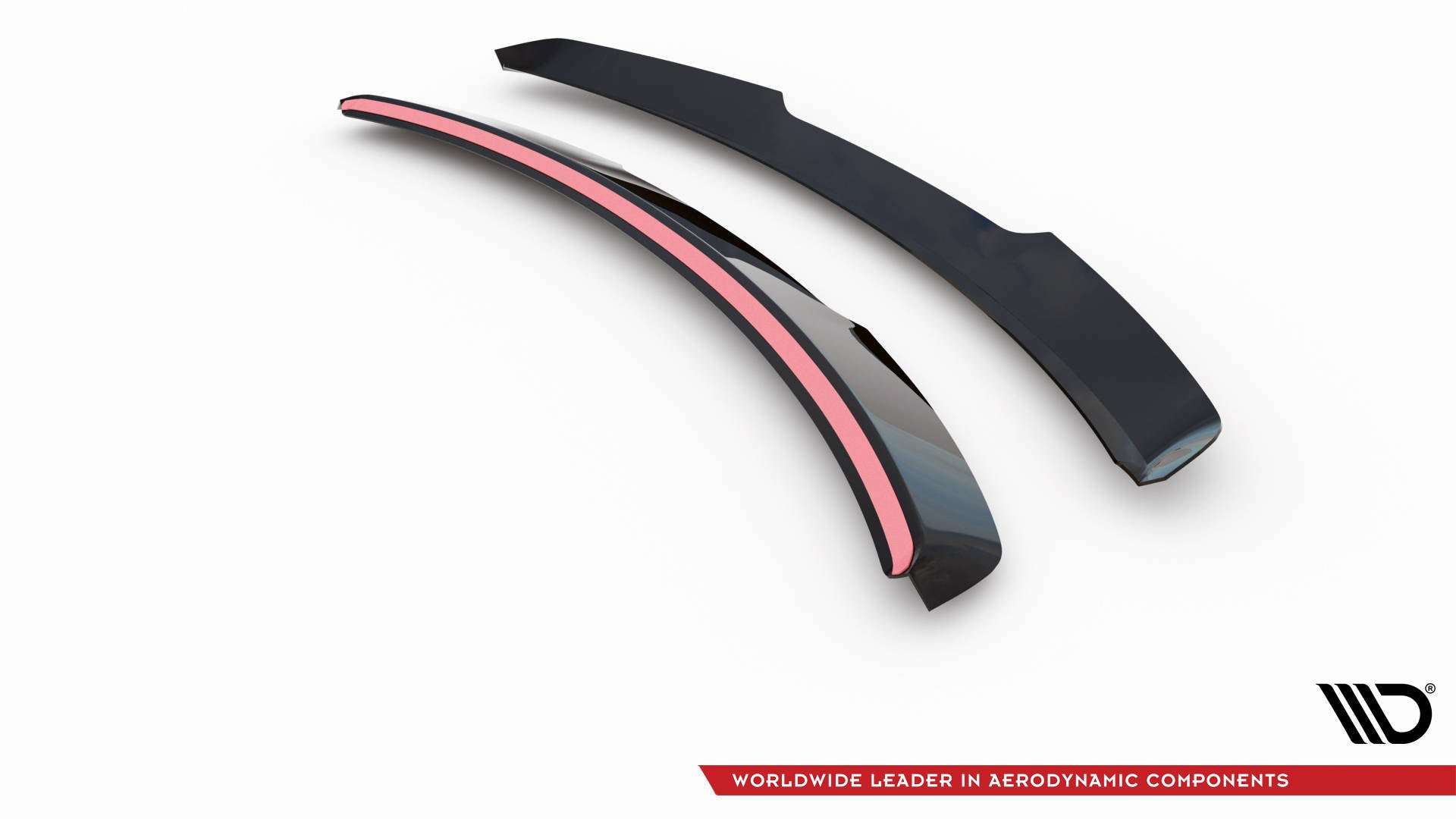 Maxton Design Spoiler CAP passend für VW Atlas Cross Sport schwarz Hochglanz