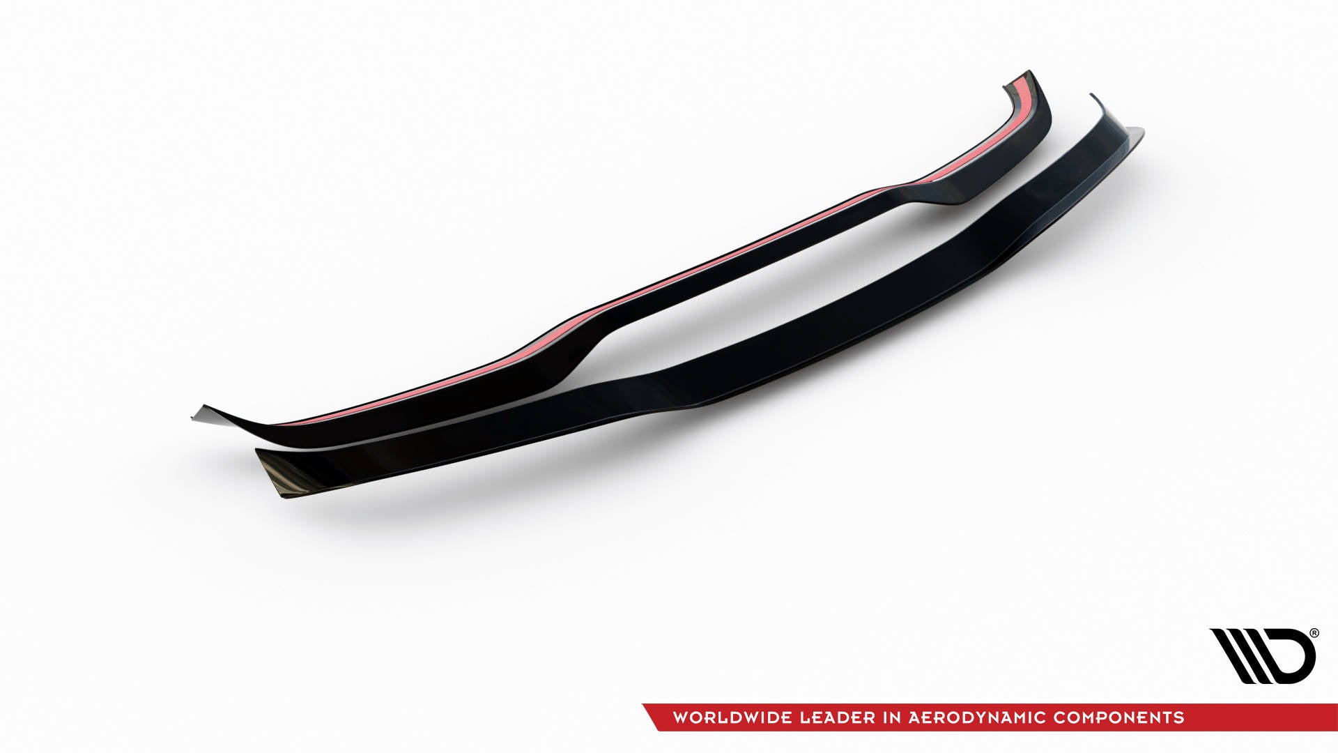 Maxton Design Spoiler CAP passend für Porsche Cayenne Turbo / Standard Mk2 schwarz Hochglanz