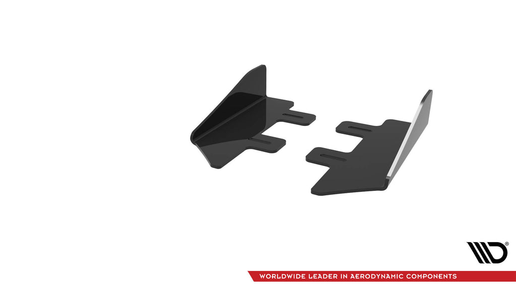 Maxton Design Seitenschweller Flaps passend für Subaru WRX STI Mk1 schwarz Hochglanz
