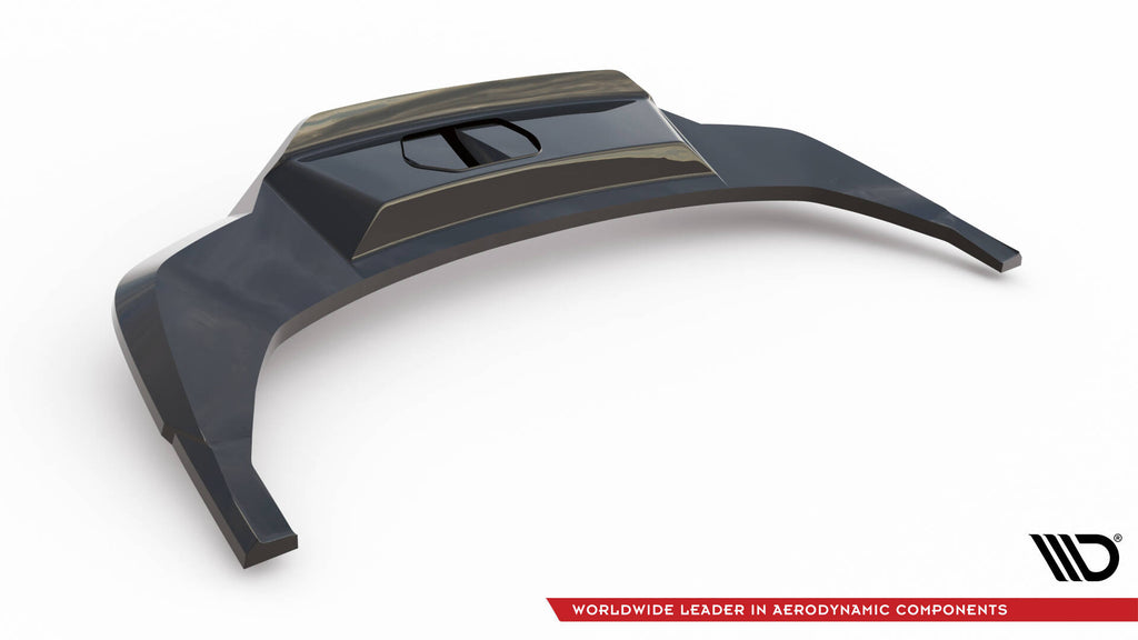 Maxton Design Street+ Mittlerer Diffusor RACE passend für Skoda Enyaq Coupe iV RS schwarz Hochglanz