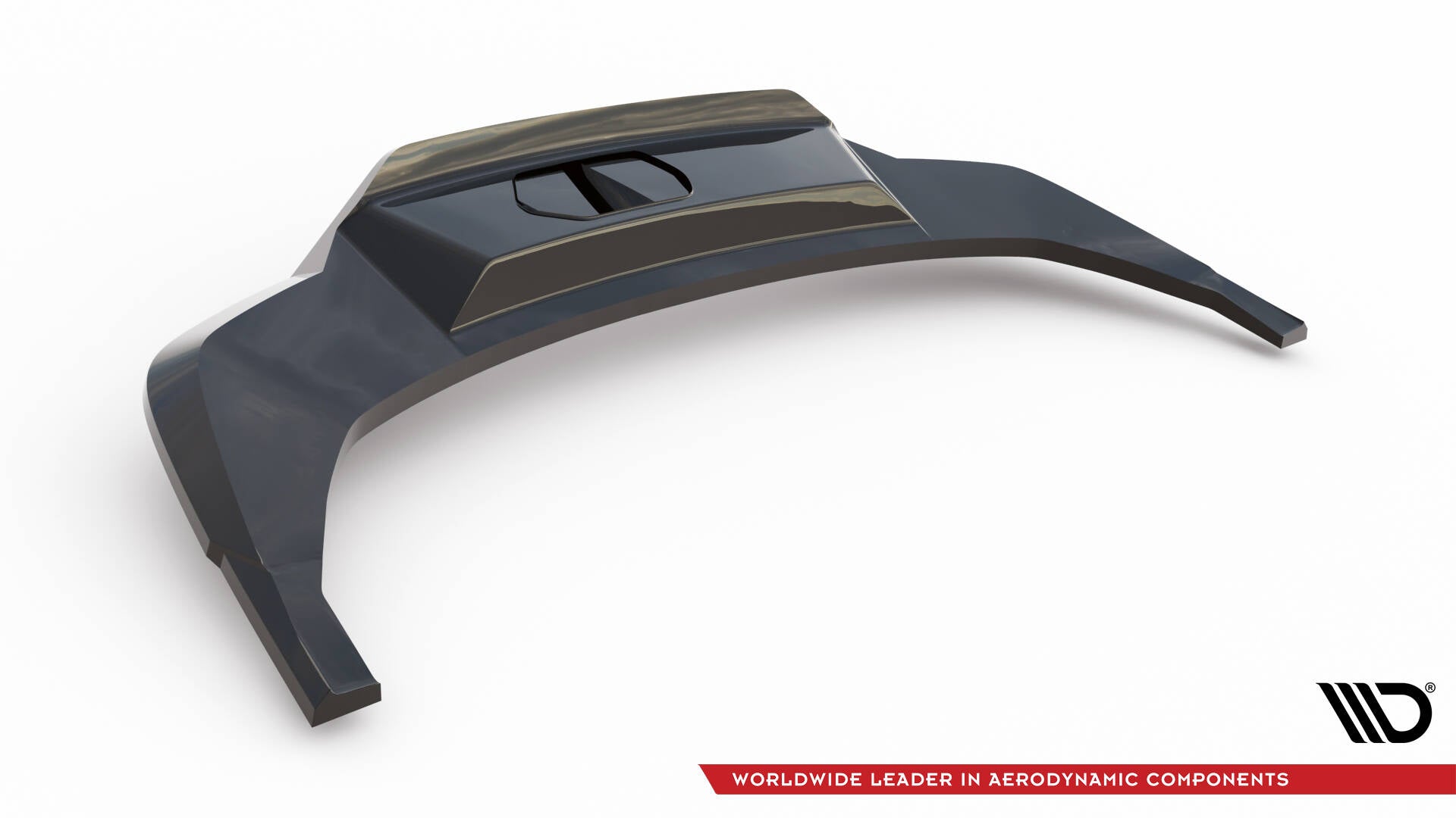Maxton Design Street+ Mittlerer Diffusor RACE passend für Skoda Enyaq Coupe iV RS schwarz Hochglanz