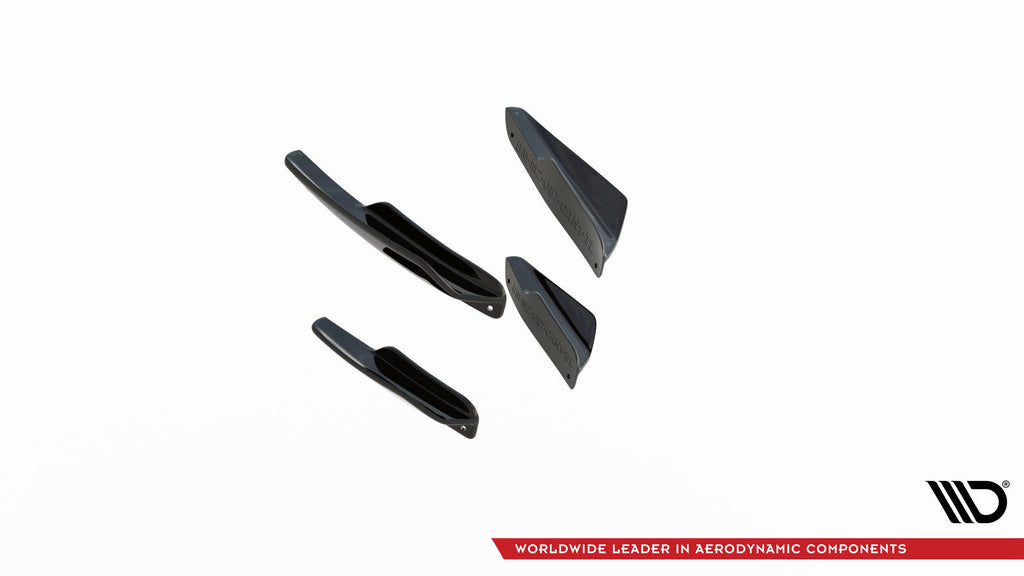 Maxton Design Stoßstangen Flaps Wings vorne Canards passend für BMW M2 G87