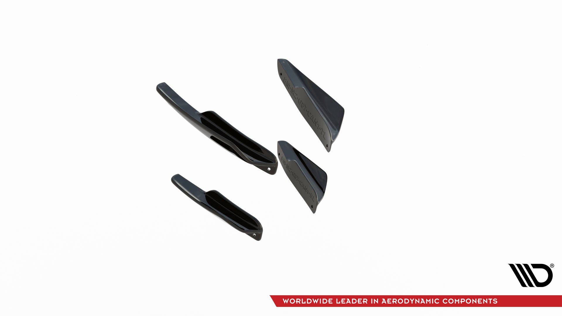 Maxton Design Stoßstangen Flaps Wings vorne Canards passend für BMW M2 G87