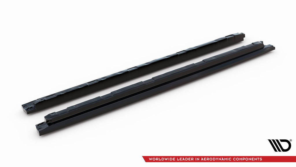 Maxton Design Street+ Seitenschweller Leisten passend für Renault Austral Mk1 schwarz Hochglanz
