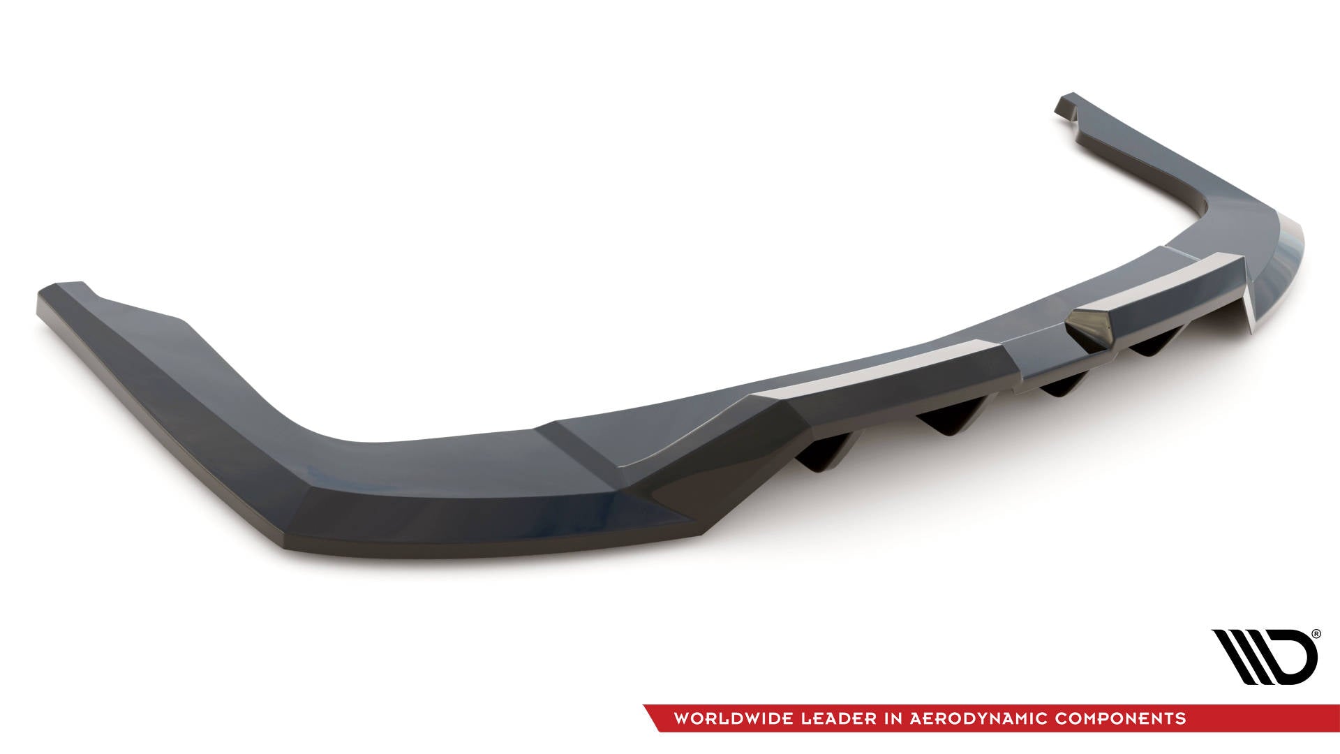 Maxton Design Street+ Mittlerer Diffusor RACE passend für Hyundai Elantra Mk7 schwarz Hochglanz