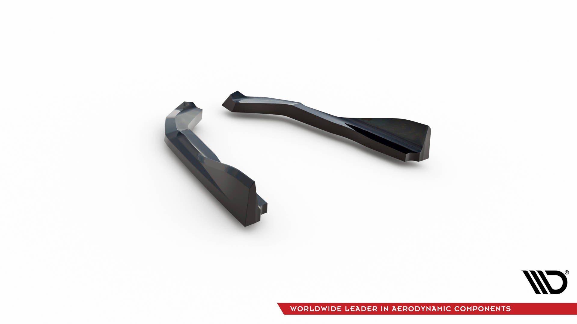 Maxton Design Heck Ansatz Flaps Diffusor V.2 passend für BMW 2 Coupe G42 schwarz Hochglanz