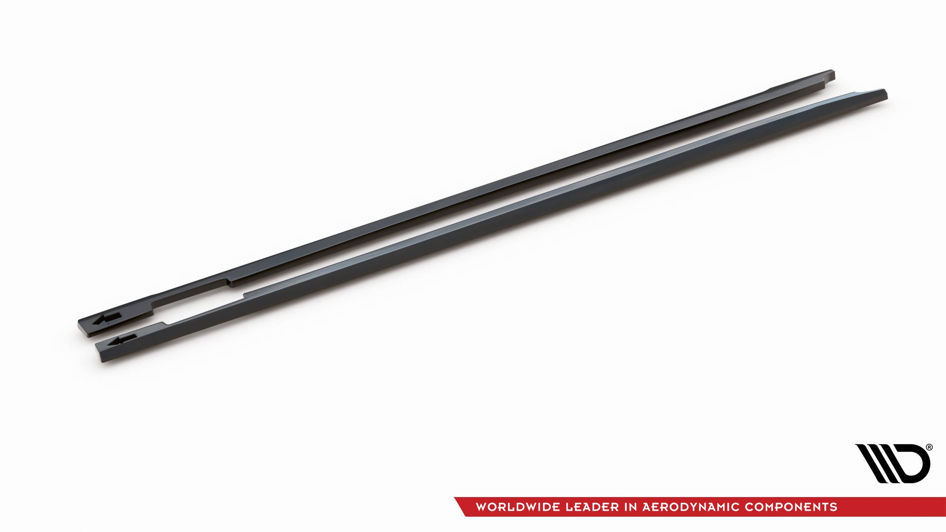 Maxton Design Street+ Seitenschweller Leisten passend für Mini Cooper Clubman John Cooper Works F54 Facelift schwarz Hochglanz