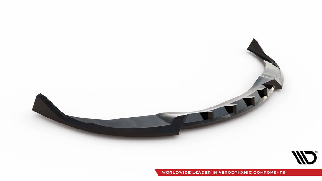 Maxton Design Street+ Spoilerlippe Front Ansatz passend für BMW Z4 M-Paket E89 Facelift schwarz Hochglanz