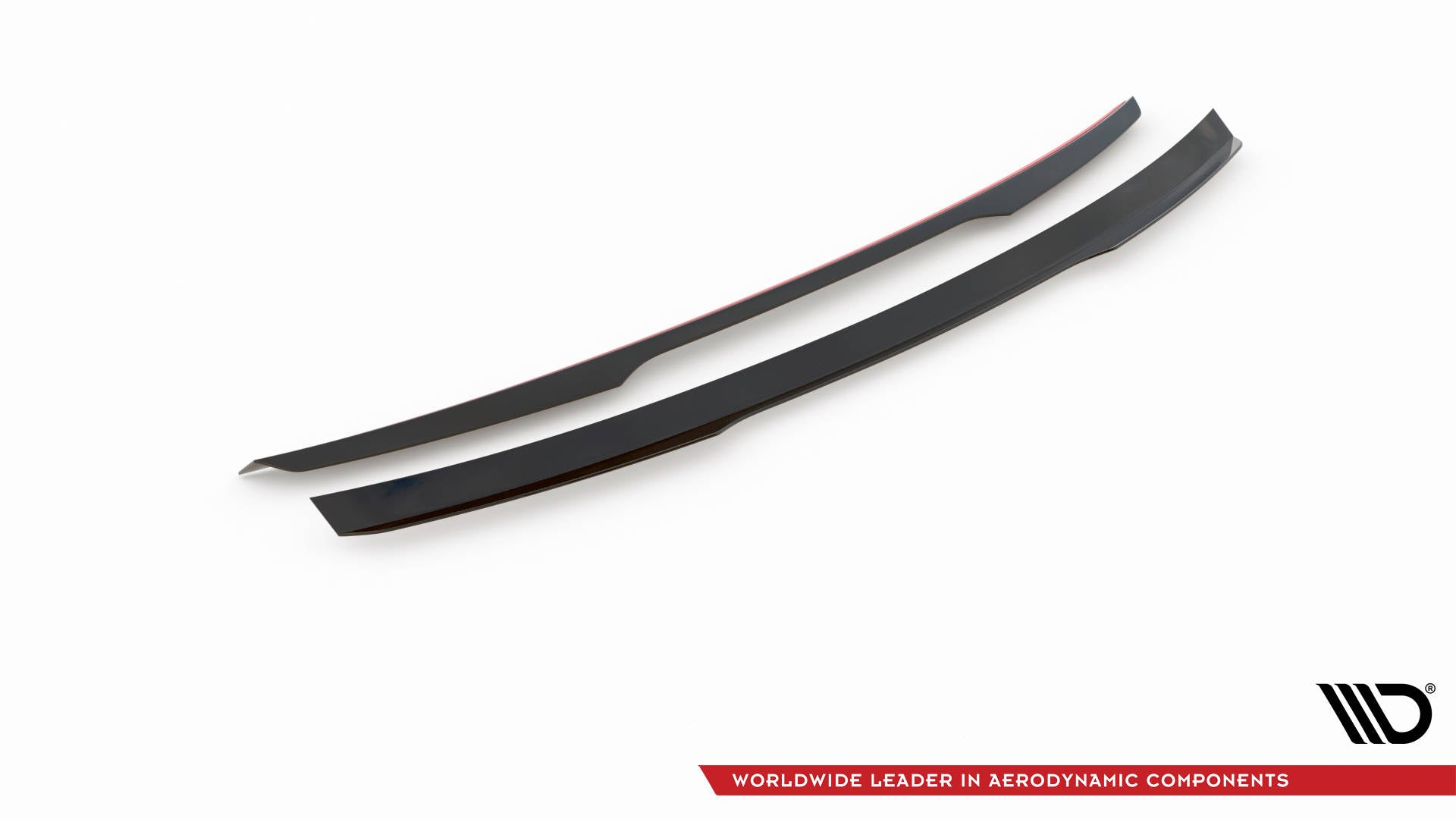 Maxton Design Spoiler CAP passend für Audi A5 Coupe 8T schwarz Hochglanz