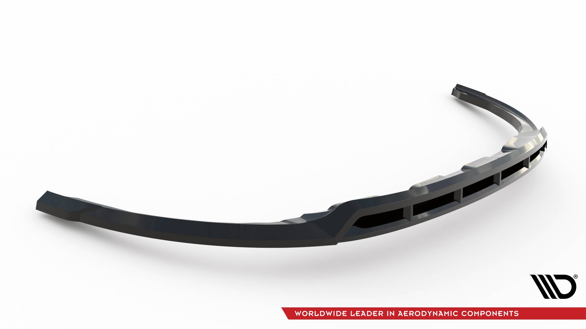 Maxton Design Street+ Spoilerlippe Front Ansatz passend für Renault Espace Mk5 schwarz Hochglanz