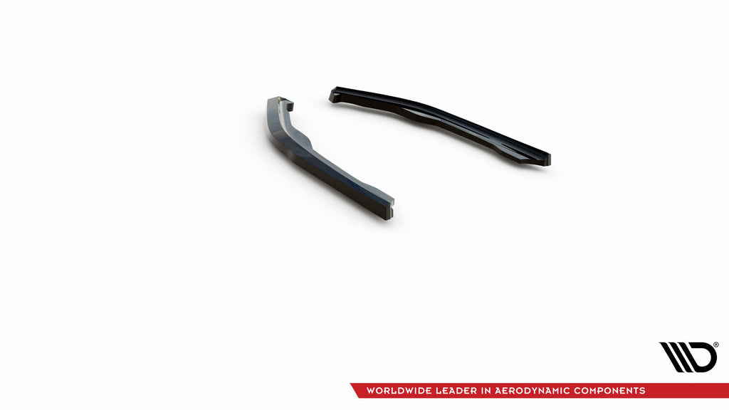 Maxton Design Heck Ansatz Flaps Diffusor V.2 passend für BMW 2 Coupe M240i G42 schwarz Hochglanz