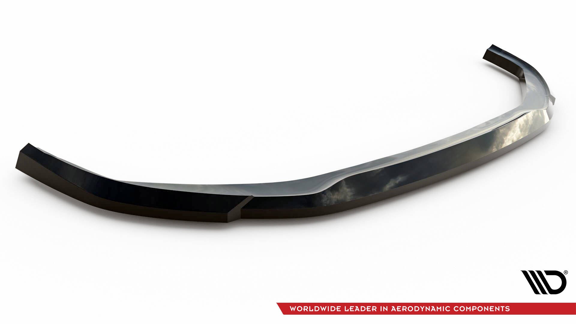 Maxton Design Street+ Spoilerlippe Front Ansatz V.2 passend für Mazda CX-60 Mk1 schwarz Hochglanz