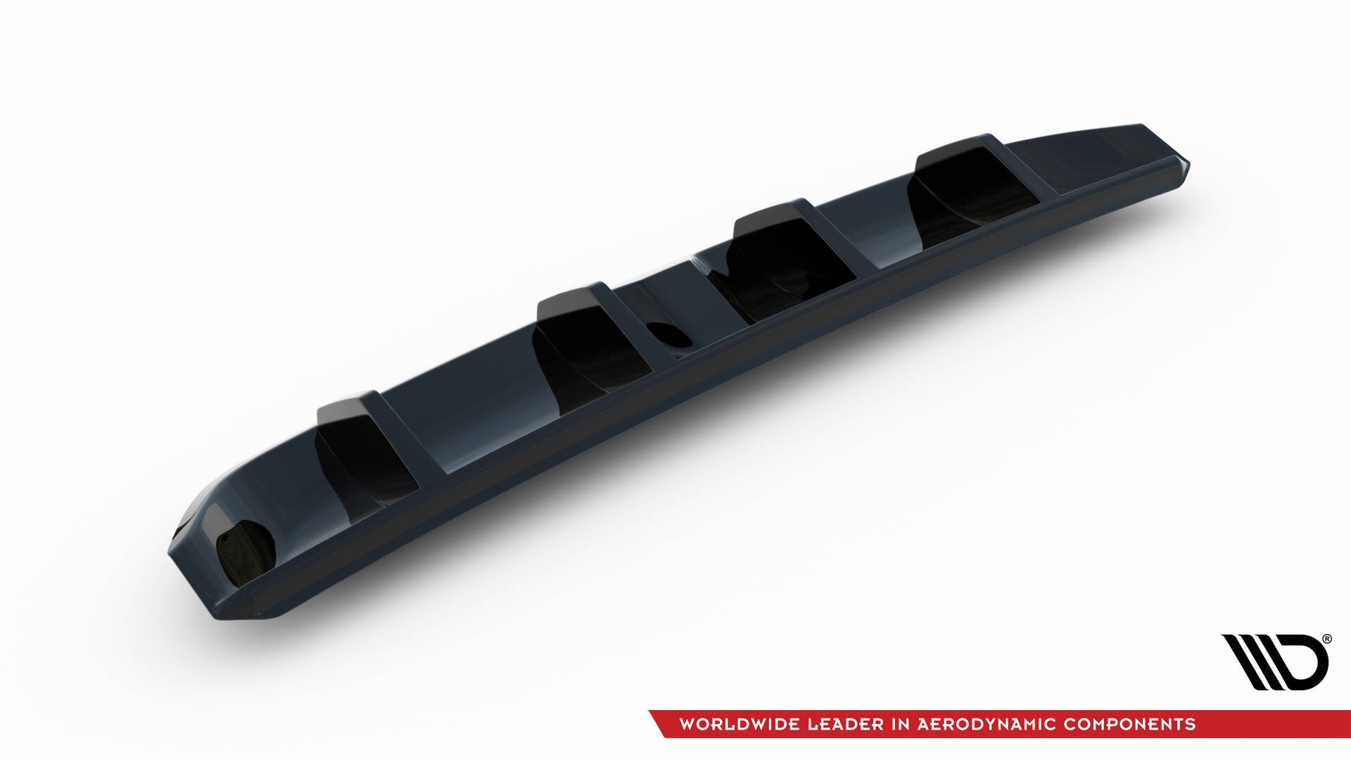 Maxton Design Diffusor Heck Ansatz passend für VW Arteon R-Line schwarz Hochglanz