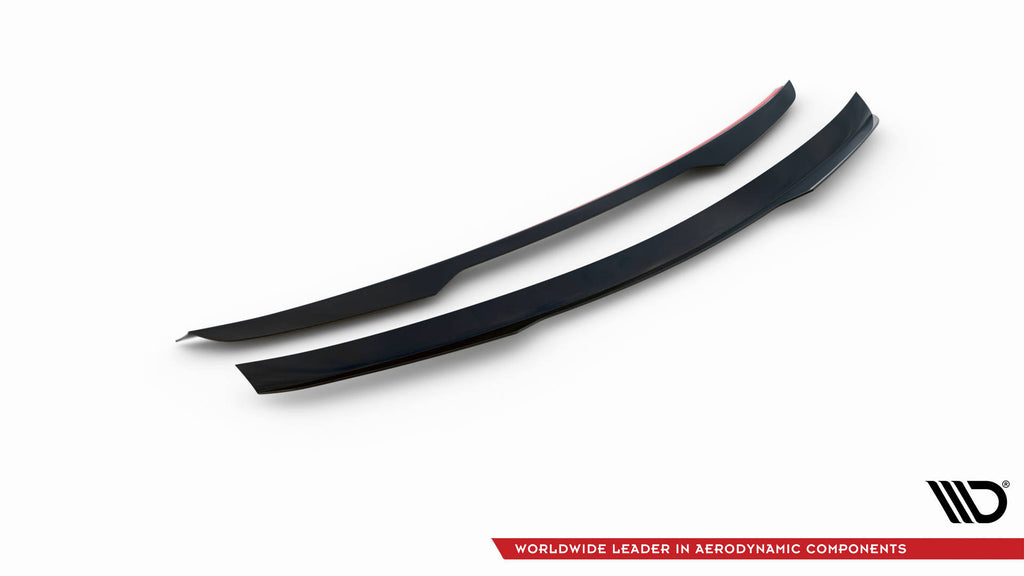 Maxton Design Spoiler CAP passend für Volvo C70 Mk1 schwarz Hochglanz