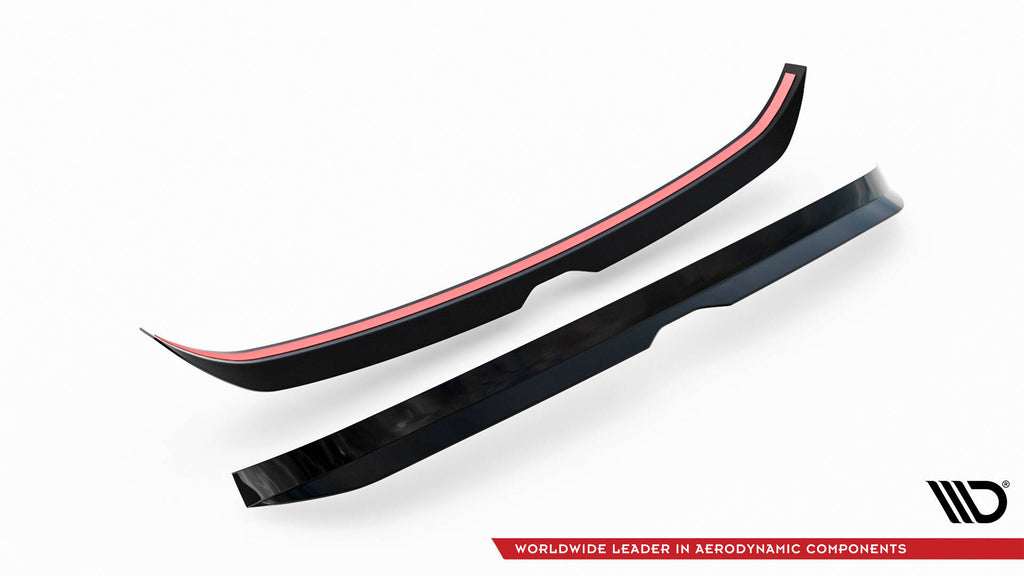 Maxton Design Spoiler CAP passend für Kia ProCeed GT / GT-Line Mk1 schwarz Hochglanz