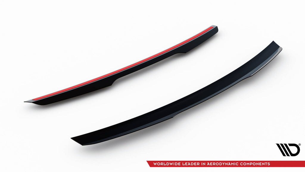 Maxton Design Spoiler CAP passend für Audi R8 Spyder Mk2 schwarz Hochglanz