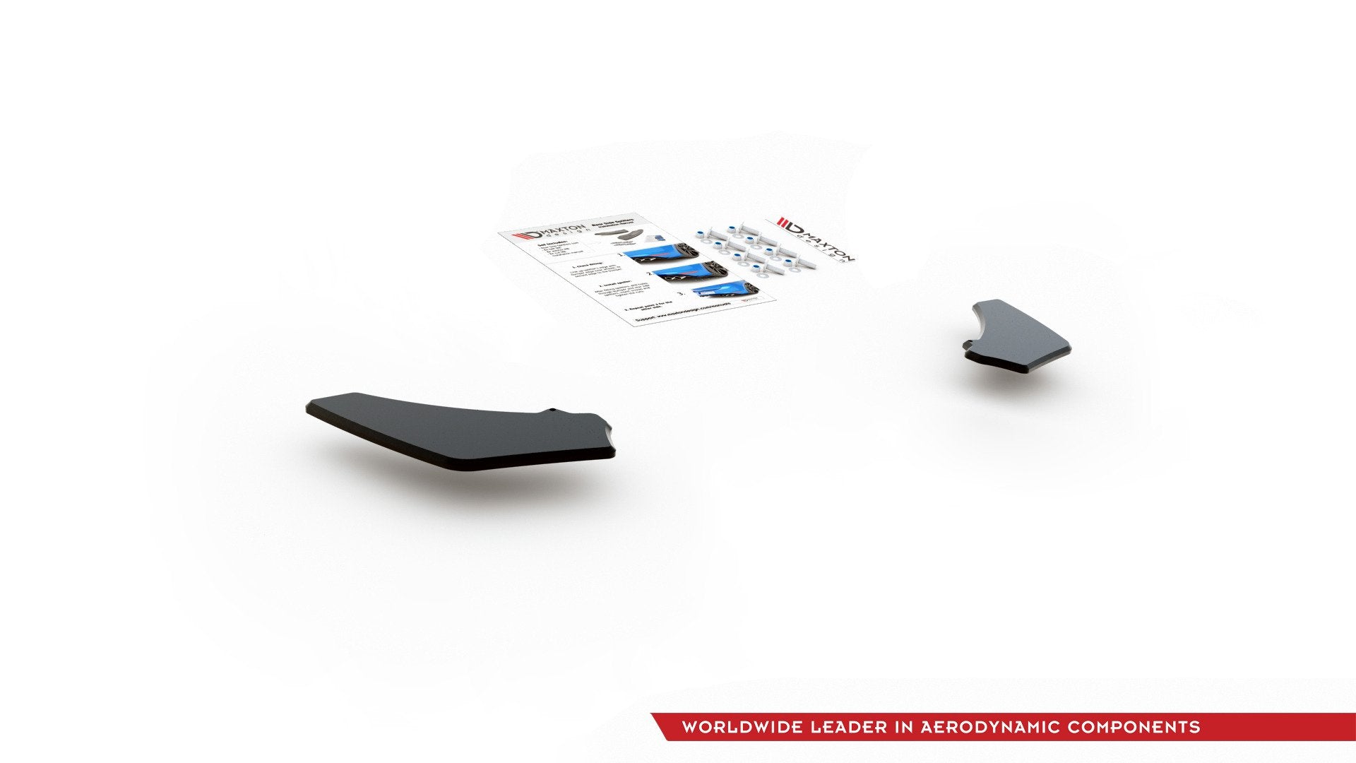 Maxton Design Heck Ansatz Flaps Diffusor V.2 passend für VW Golf 7 GTI