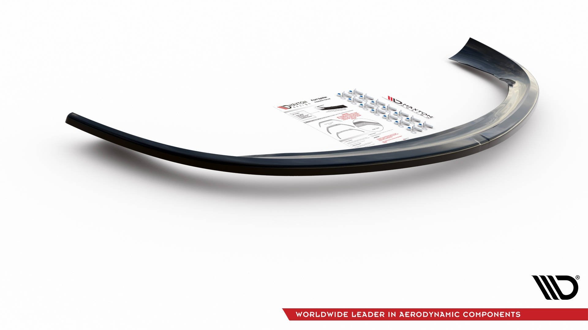 Maxton Design Street+ Spoilerlippe Front Ansatz passend für Mazda Xedos 6 schwarz Hochglanz