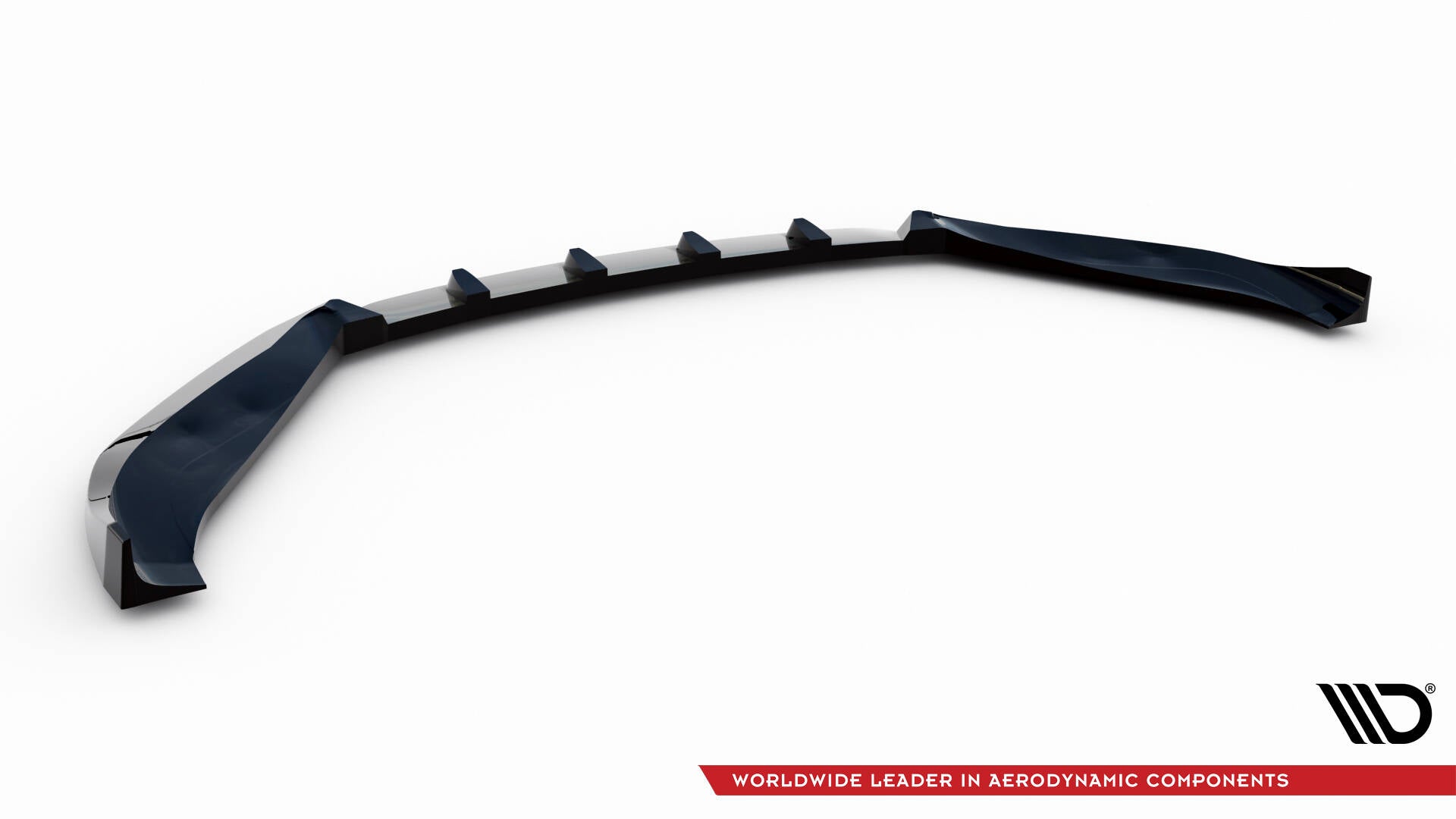 Maxton Design Street+ Spoilerlippe Front Ansatz V.1 passend für Audi TT S / TT S-Line 8S Facelift schwarz Hochglanz