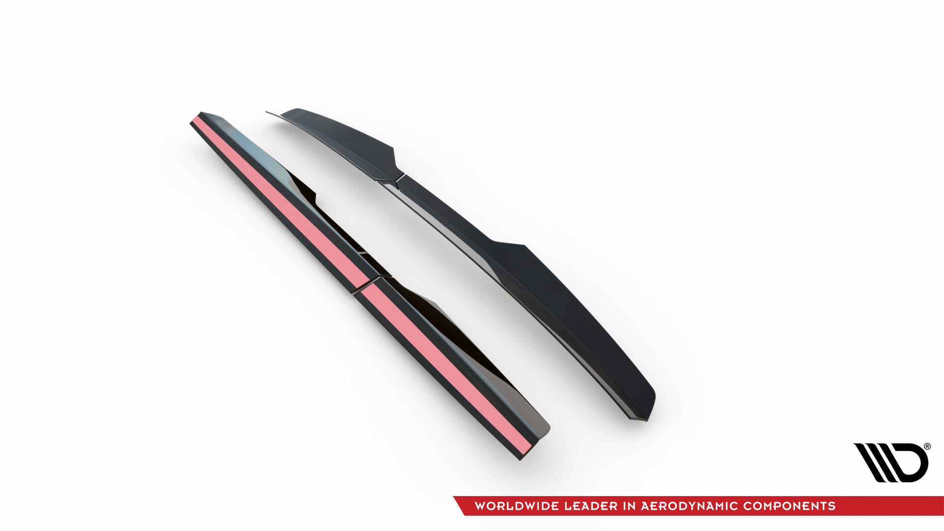 Maxton Design Spoiler CAP passend für Mercedes-Benz Citan Mk1 schwarz Hochglanz
