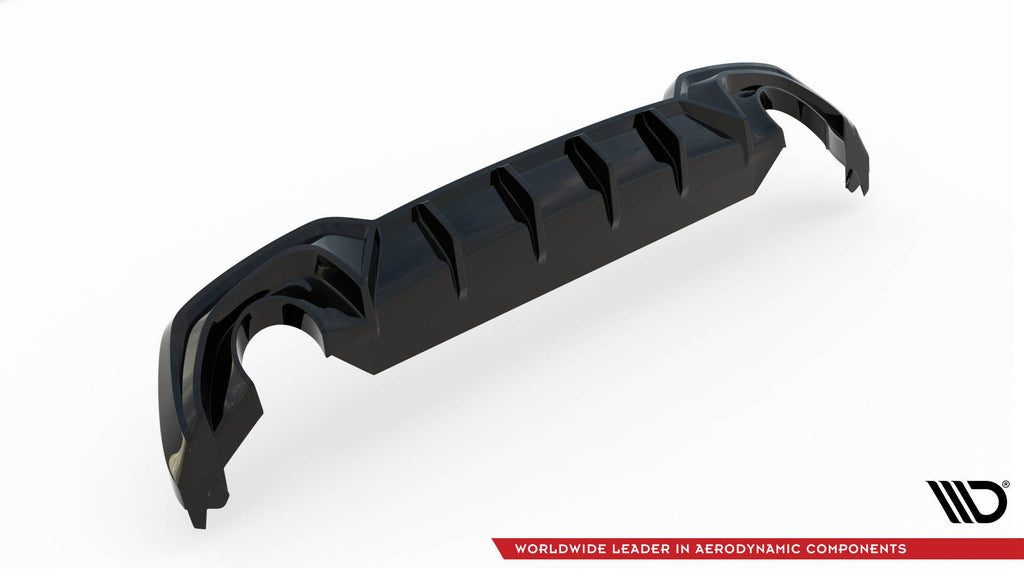 Maxton Design Diffusor Heck Ansatz passend für BMW 3er M-Paket G20 / G21