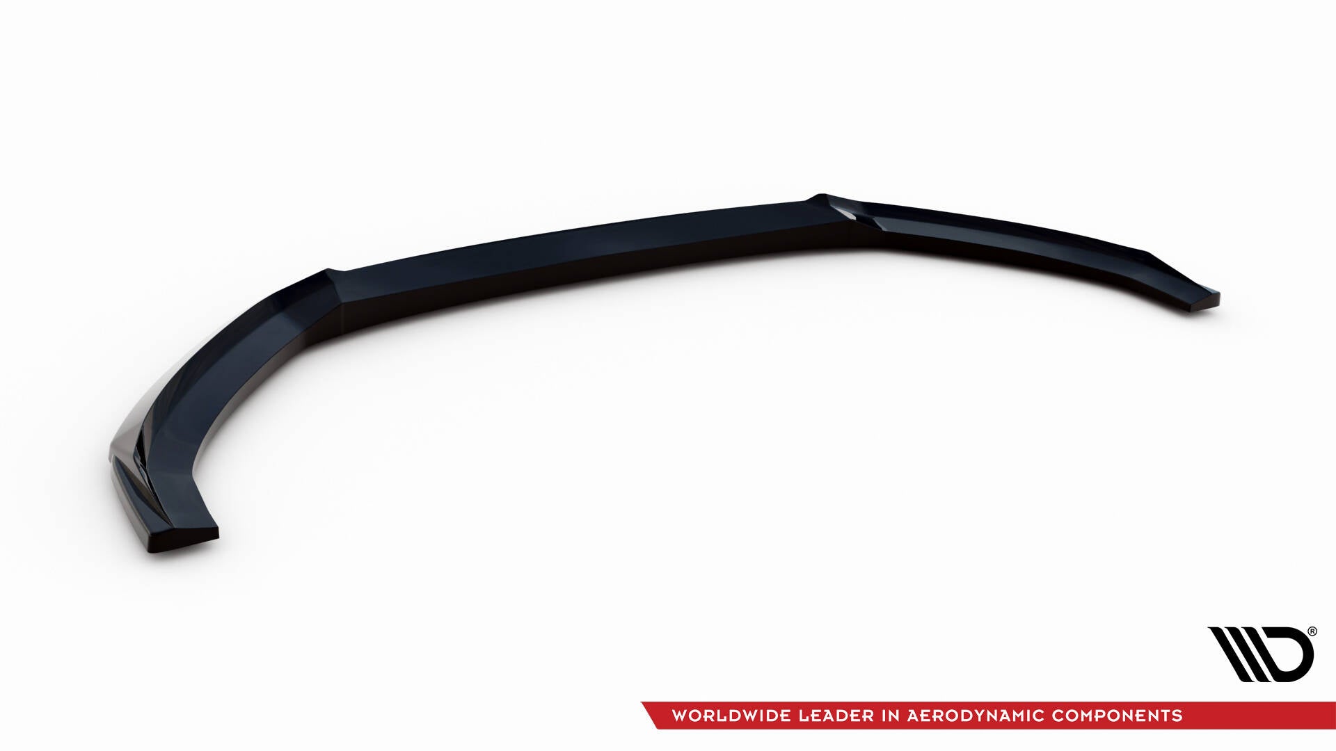 Maxton Design Street+ Spoilerlippe Front Ansatz V.2 passend für Audi A3 Sportback 8V Facelift schwarz Hochglanz