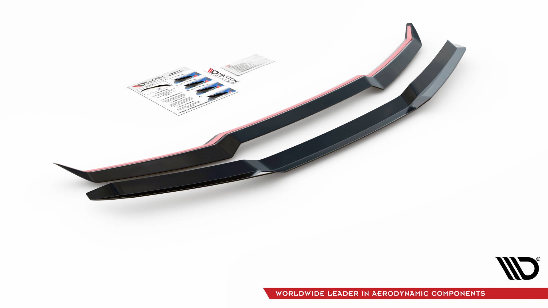 Maxton Design Spoiler CAP passend für Hyundai I20 N Mk3 schwarz Hochglanz